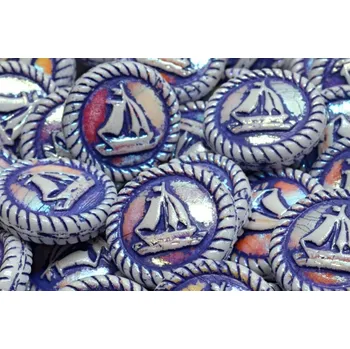 Korálek Korálky Plachetnice č.4101 (20x20mm)