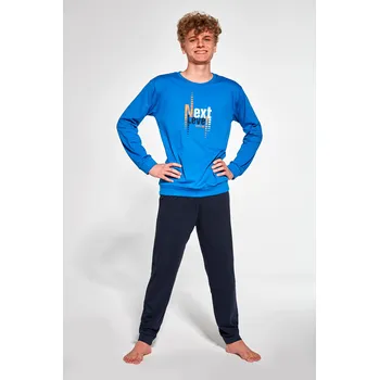 Chlapecké pyžamo Cornette pyžamo chlapecké 999/48 NEXT - modrá, 164 (Chlapecké pyžamo Cornette)