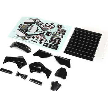 RC vybavení 1:4 Losi Promoto-MX Motorcycle: Kapotáž plastová, černá, samolepky