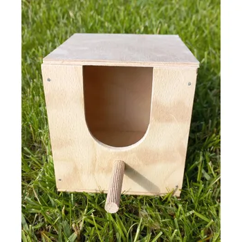 Krmivo pro ptáka Hnízdní budka Zebra II (Hnízdní budka pro malé papoušky)