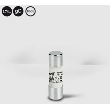 pojistka DF ELECTRIC Válcová pojistková vložka gG 10,3X38 10A