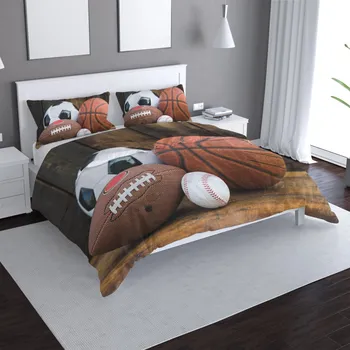 Povlečení Sablio Povlečení Sportovní míče - 140x200 / 90x70