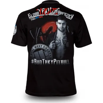 Pánské tričko PitBull West Coast - pánské triko PitBull Tým - Eldar Rafigaev XL