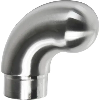 Ukončení koleno na trubku ø 42,4 mm, broušená AISI 304