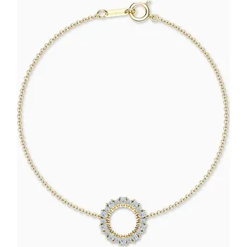 Náramek Korbička Šperky Náramek 013 - Diamant SI1/E -bílé zlato/žluté zlato/červené zlato