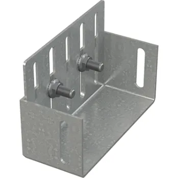 ALCAPLAST Koncovka drenážního žlabu 75 mm, pozinkovaná ocel ALC-ADZ-P003