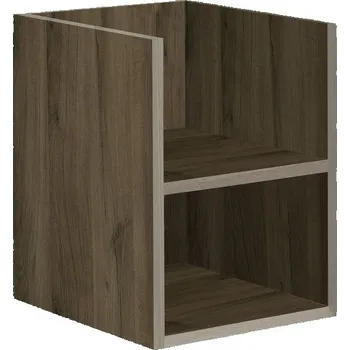 Koupelnový nábytek EBS KUBA Skříňka regálová 40 cm, dub Halifax