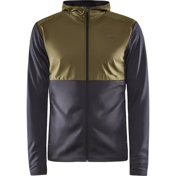 Pánské oblečení Pánská Mikina CRAFT ADV ESSENCE JERSEY HOOD JACKET M 1912454-671992 – Olivová S