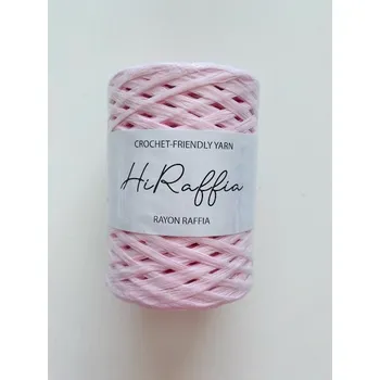 Příze Papírová příze světle růžová (150m/75g)