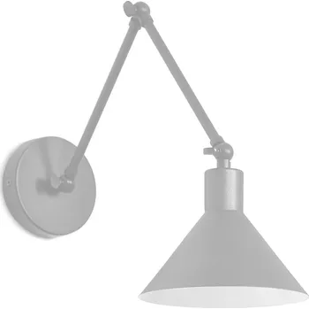 Nástěnné svítidlo Luxcambra Polohovatelná nástěnná lampička ke čtení Capuchina Wall 2 Barva: Šedá 2458