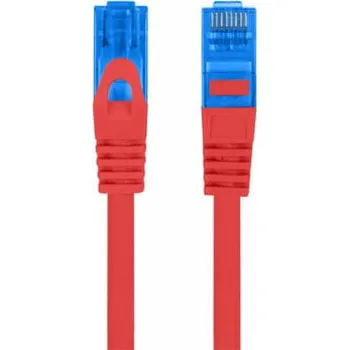 Síťový kabel LANBERG PATCHCORD S/FTP CAT.6A 1,5M ČERVENÝ LSZH