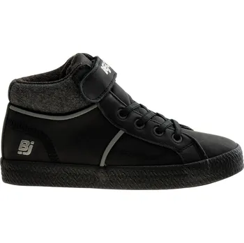 Chlapecké tenisky Dětské Vysoké boty BEJO MANOLO JR 8597-BLK/REFLECTIVE 33