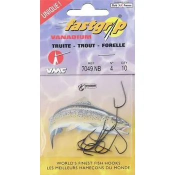 Rybářský háček VMC fastgrip trout 7049 vel.14