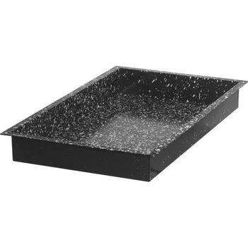 Plech na pečení Plech GN 2/1 (h=20 mm) smalt 530x650x20 mm
