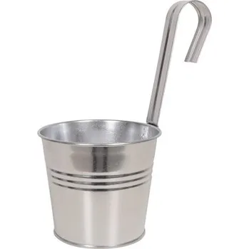 Vědro zinkové k zavěšení Ø 15 x 31 cm