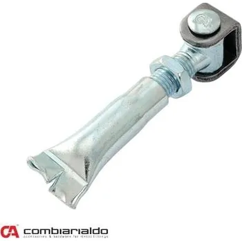 pant Combi Arialdo závěs M24 na chemickou kotvu, otevíratelný 90°, nastavitelný 1D s kontramaticí, částečně pozinkovaný