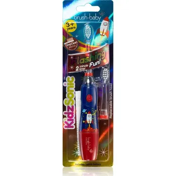 Elektrický zubní kartáček Brush Baby KidzSonic elektrický zubní kartáček pro děti od 3let 1 ks