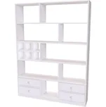 Nábytek Mikulík Dělící stěna OPTIMA - bílý lesk, antracit, aj.