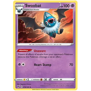Karetní hra Pokémon TCG Swoobat 074/185
