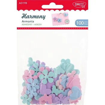 samolepka Dekorace pěnová samolepící /100 ks/