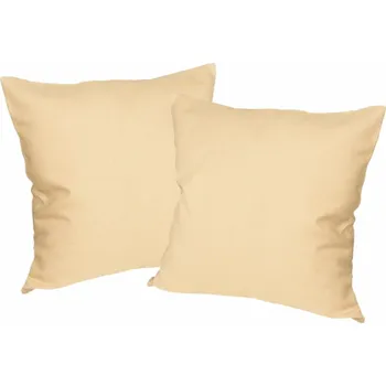 Povlečení DekorTextil Návlek na polštář bavlněný - smetanový