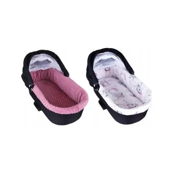 Kočárek Oboustranné polstrování do korbičky + matrace