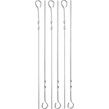 Toro Jehly grilovací nerezové ploché 43 cm 6 ks