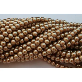 Dětské navlékací korálky Korálky voskované č. 47 - 12 mm