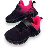 Camo Dívčí růžové tenisky na suchý zip 12 Barva: Růžová, Velikost: 25