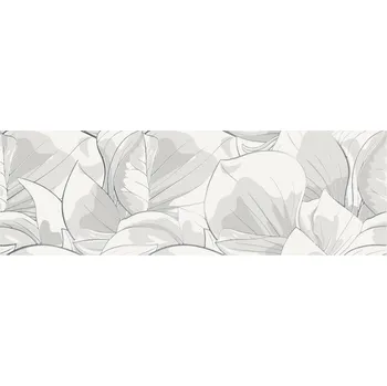 Obklad CERSANIT Flower cemento white inserto 24x74 CER-OD486-006