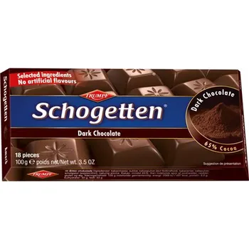 Cukrovinka Čokoláda Schogetten 100 g Hořká