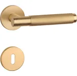 AT - MOLINIA - R 7S rozety BB, klika/klika OLS - Mosaz broušená