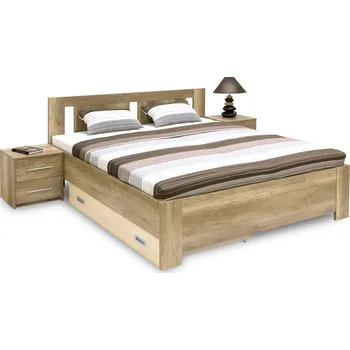 Postel Nábytek Mikulík Dvoulůžko MELISA II ROZMĚR: 160 x 200 cm