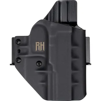 Příslušenství pro sportovní střelbu RH Holsters FROGY - Walther PDP 4.5" - vnější kydexové pouzdro - poloviční sweatguard - černá Pouzdro je pro: Pravák