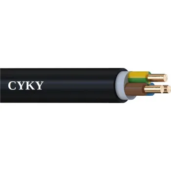 elektrický kabel CYKY-J 47ELKASCYKY325J50 3 x 2,5 mm2 50 m