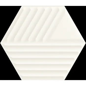 Stavební materiál PARADYZ OBKLAD WOODSKIN BIANCO C HEKS. STRUK. 19,8x17,1 PAR-157744