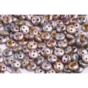 Korálek Dvoudírková čočka 6 mm Č.104