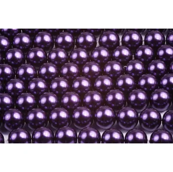 Dětské navlékací korálky Korálky voskované č. 71 - 10 mm