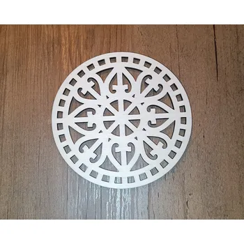 Dřevěný podtácek - srdce