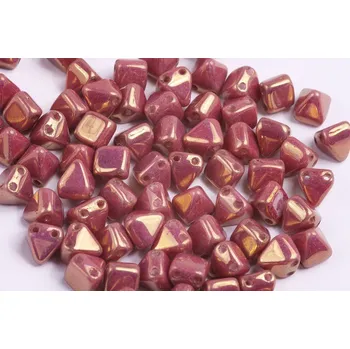 Korálek Dvoudírková pyramida č. 98 (6x6mm)