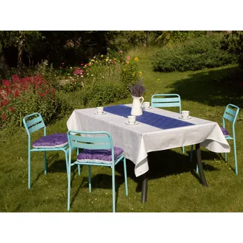 ubrus HEDVA ČESKÝ BROKÁT Ubrus Odaska 40x140 LEVANDULE fialová