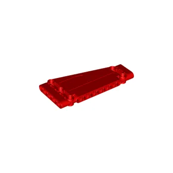 Stavebnice LEGO 18945 Red Technic, Panel Plate 5 x 11 x 1 Tapered (Červená deska Technic 5 x 11 x 1 zúžená)