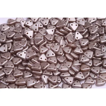 Korálek Dvoudírkový trojúhelník 6 mm č. 21