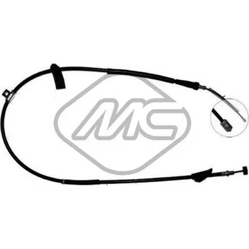 Lanko parkovací brzdy Lanko plynu, , 46841644, Metalcaucho, 81565