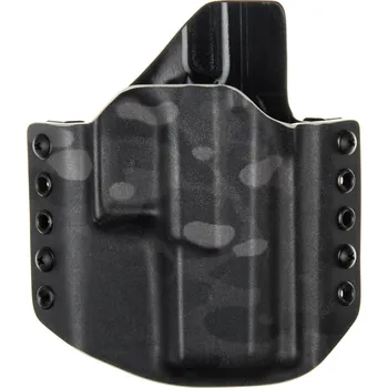 Příslušenství pro sportovní střelbu RH Holsters OWB - CZ P-10 C - vnější kydexové pouzdro - poloviční sweatguard - multicam black/černá Pouzdro je pro: Pravák