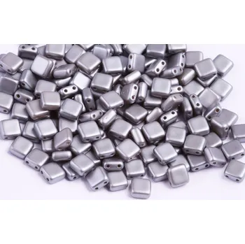 Korálek Dvoudírkové čtverečky č. 64 (6x6 mm)