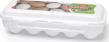 Potravinová dóza Plastic Forte Dóza na 10 vajec 27 x 13 x 7 cm transparentní