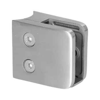 Svorka na trubku ø 42,4 mm, sklo 8–12,76 mm, AISI 304