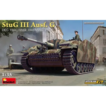 Plastikový model Miniart 1/35 StuG III Ausf.G Dec.1944 - Mar.1945 MIAG Prod