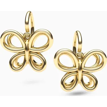 Náušnice Korbička Šperky Dětské náušnice 007 - Bez kamene -bílé zlato/žluté zlato/červené zlato